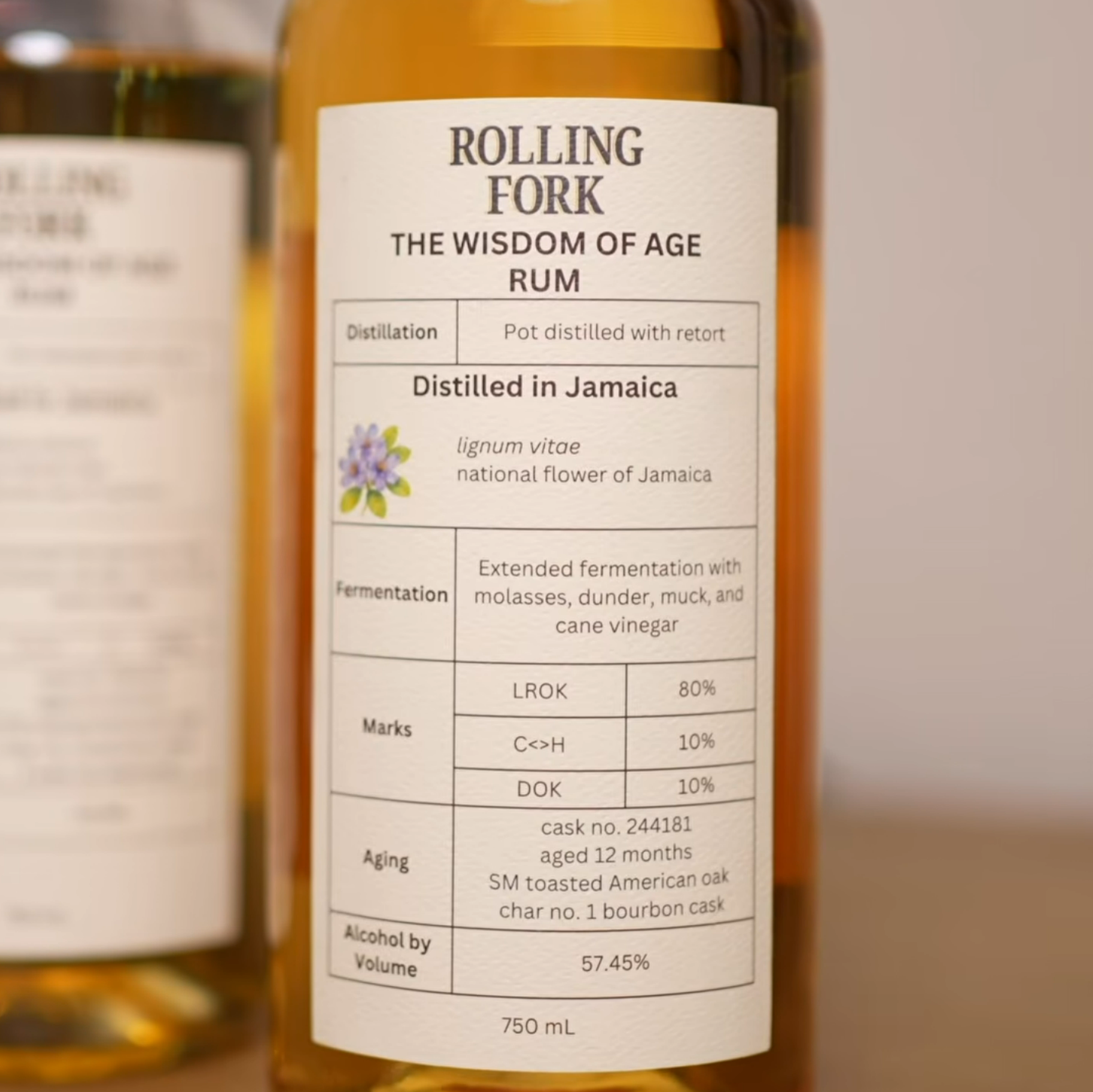 Rolling Fork The Wisdom of Age Lignum Vitae